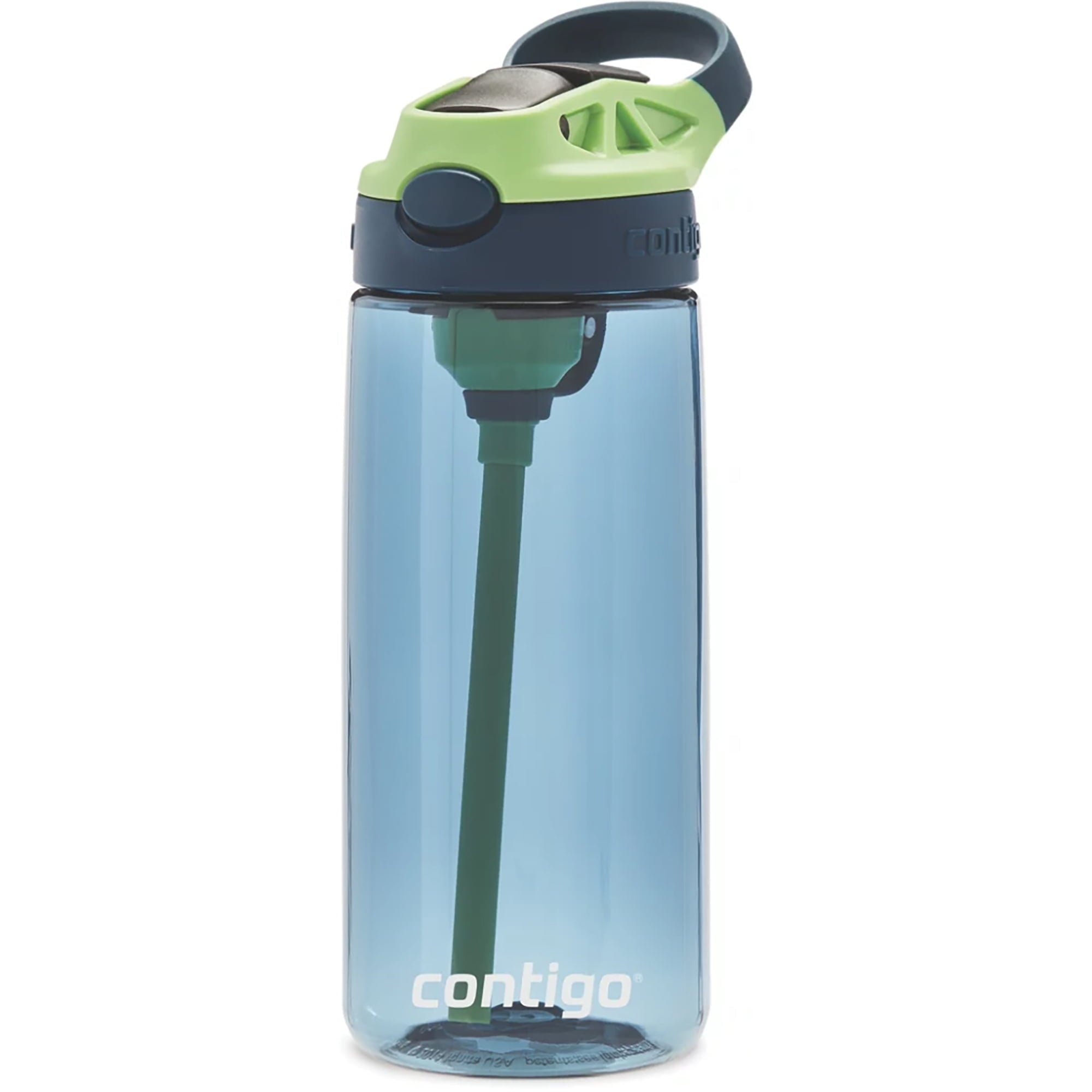 Contigo Kid's 20 oz. AutoSpout Straw Water Bottle - Juniper/Limelight - Pick 385