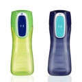 Contigo Kids Trekker Water Bottle with AUTOSEAL Lid Navy Blue and Granny Smith Green, 14 fl oz., 2-pack - Pick 871