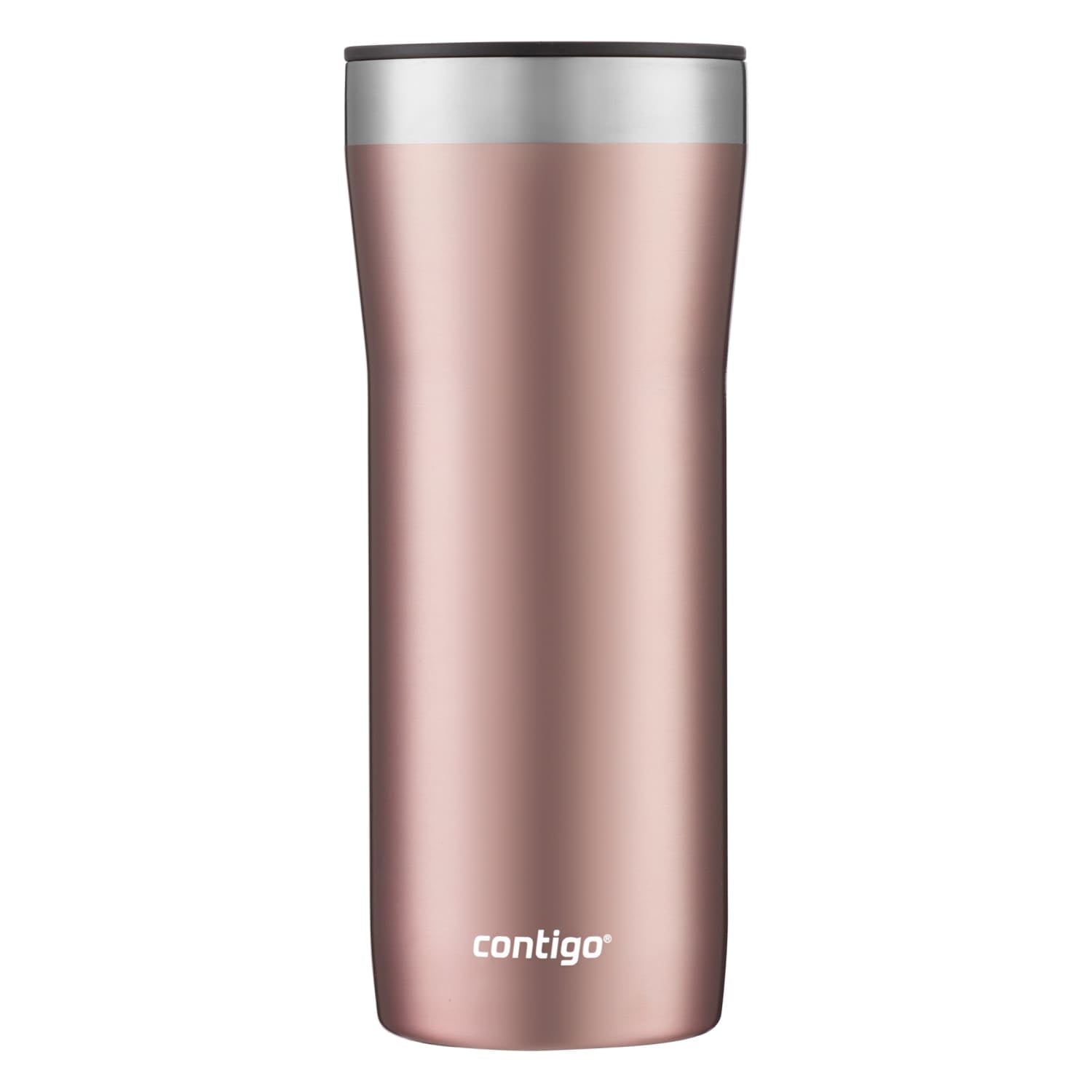 Contigo Streeterville Stainless Steel Tumbler with Plastic Straw and Splash-Proof Lid, Licorice, 32 fl. oz - Pick 576