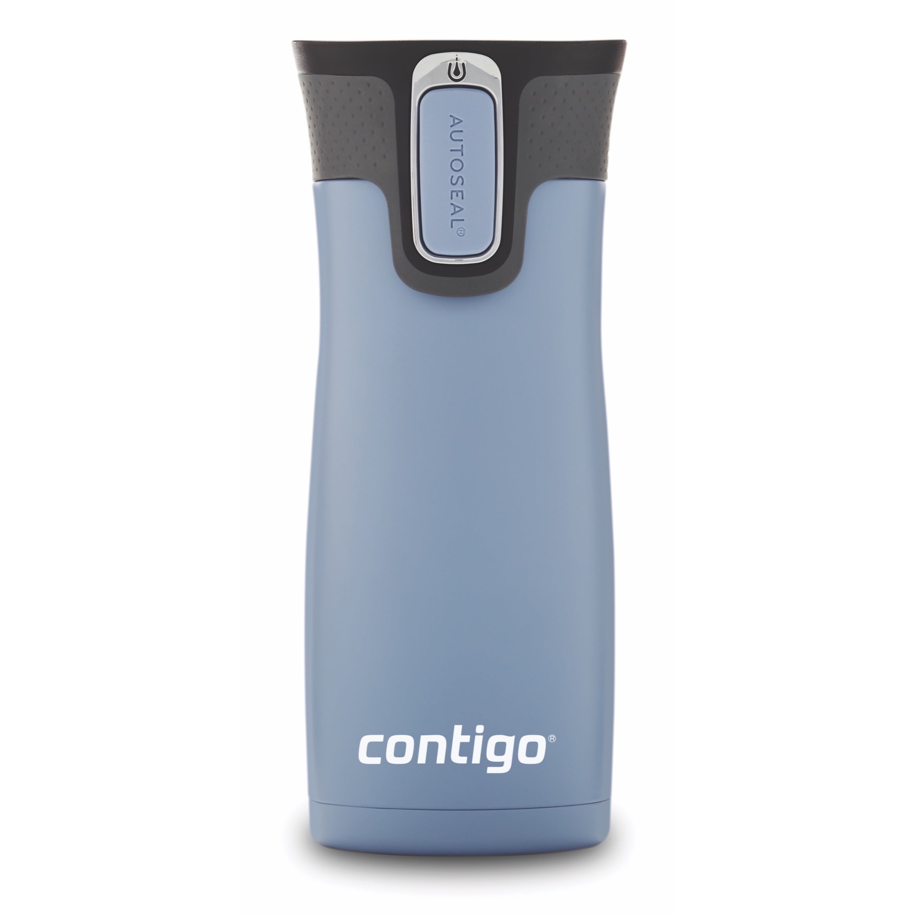 Contigo AUTOSEAL West Loop 2.0 Travel Mug, 16 oz., Stainless Steel with Black Button - Pick 605