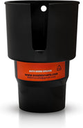 Cup Holder Expander - Fits Hydro Flasks 32/40 oz, Nalgene,  &amp; Large Bottles up to 3.8  Wide - for  up to 3.2  Wide - Black - Pick 267