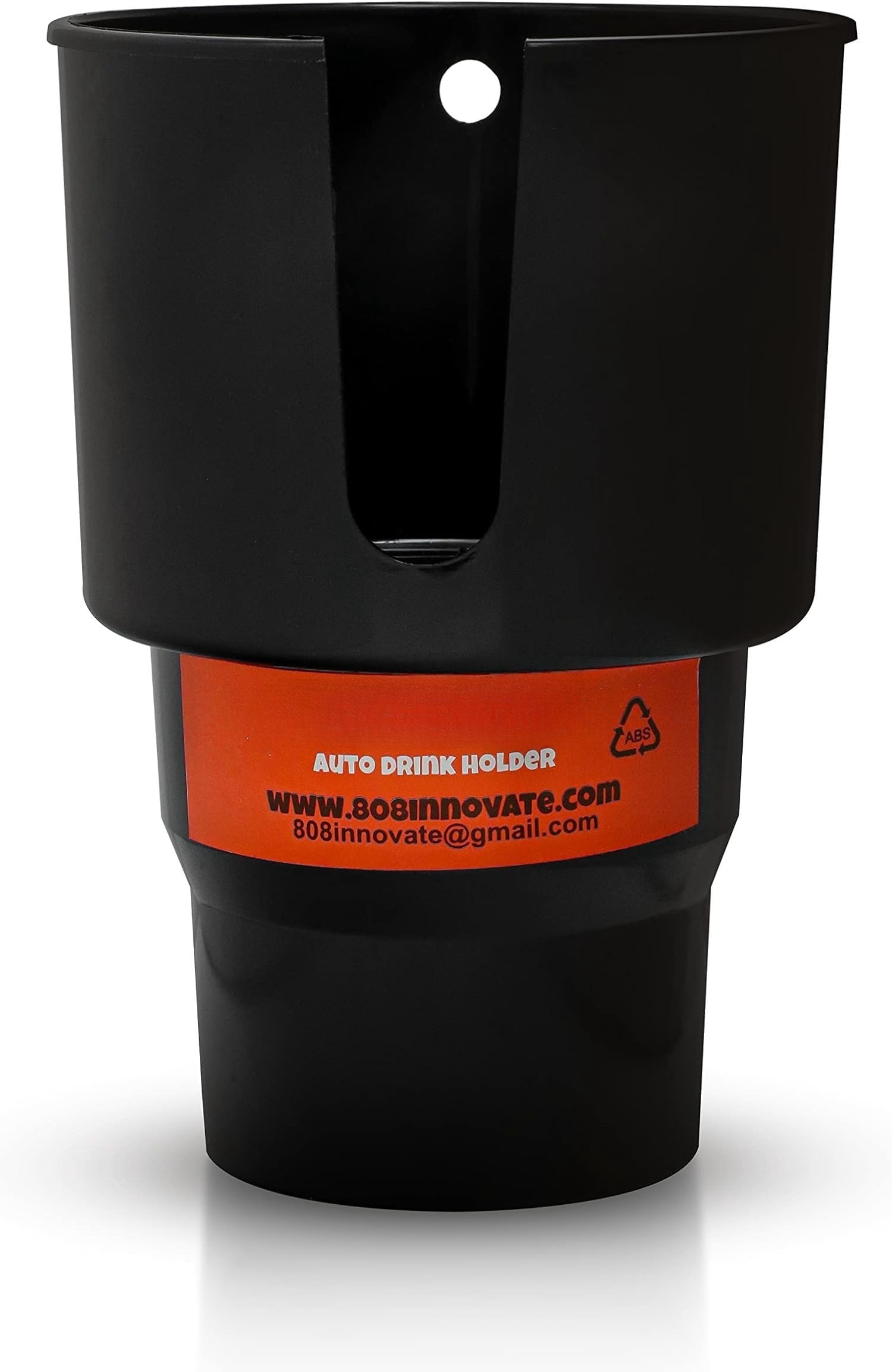 Cup Holder Expander - Fits Hydro Flasks 32/40 oz, Nalgene,  &amp; Large Bottles up to 3.8  Wide - for  up to 3.2  Wide - Black - Pick 267