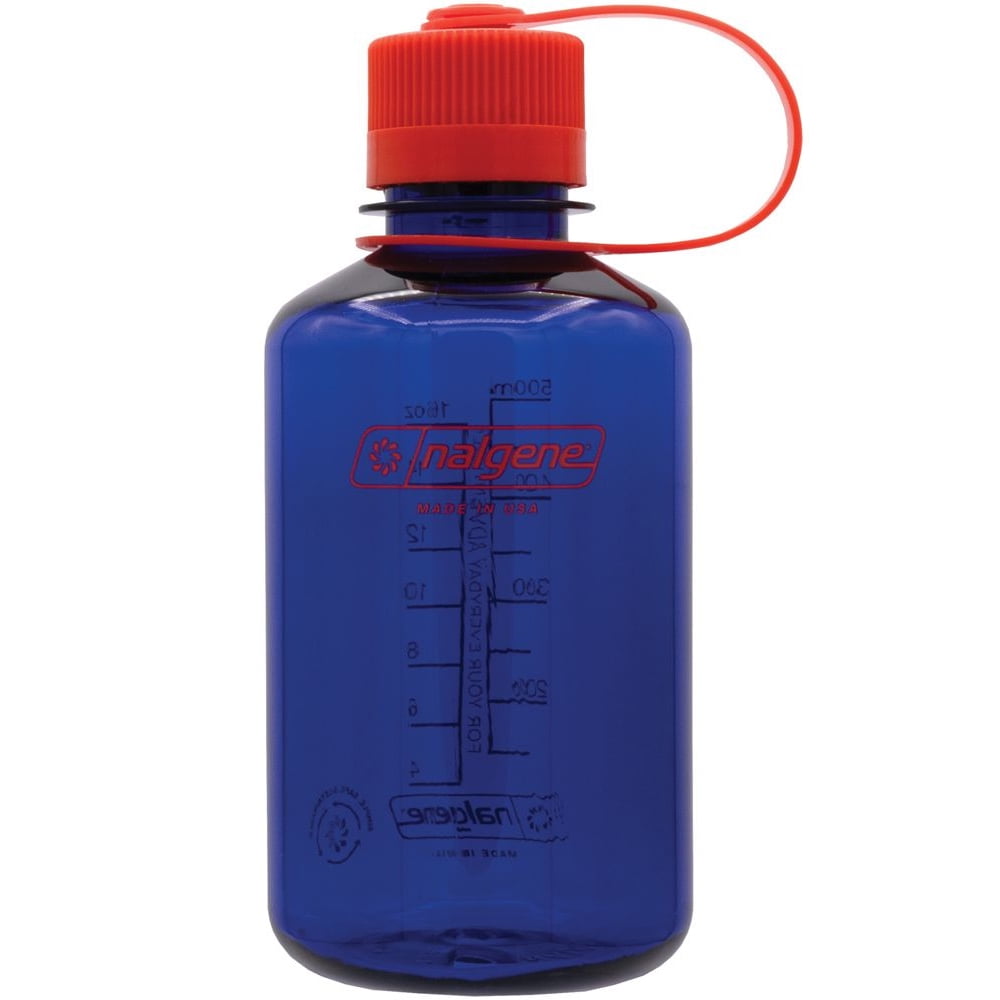 Nalgene Sustain 16 oz. Narrow Mouth Water Bottle - Cornflower Blue - Pick 568