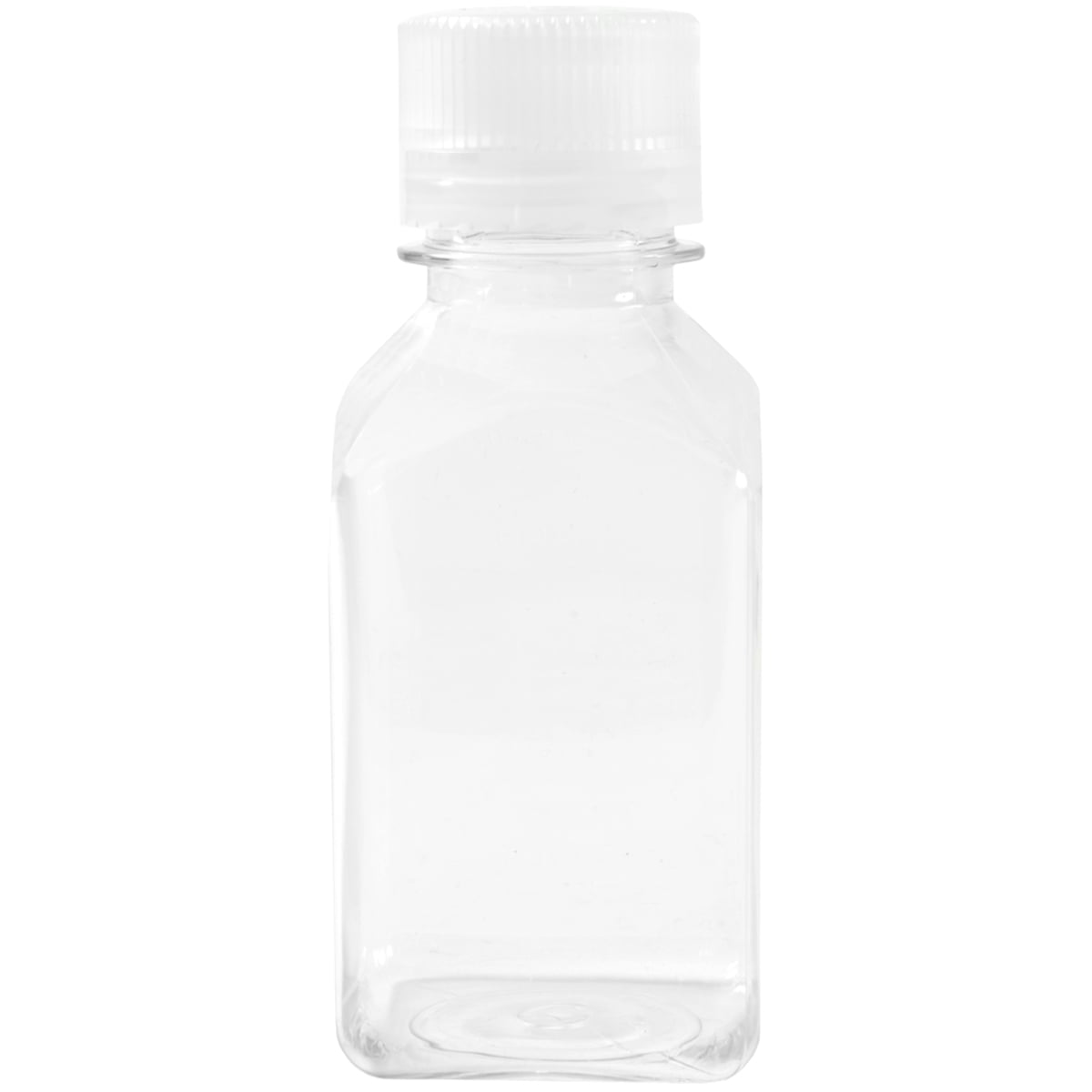 Nalgene Transparent Lexan Polycarbonate Square Storage Bottle - 8 oz. - Clear - Pick 386