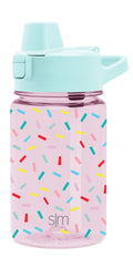 Simple Modern 12 fl oz Reusable Tritan Summit Water Bottle with Silicone Straw Lid | Birthday Cake - Pick 537