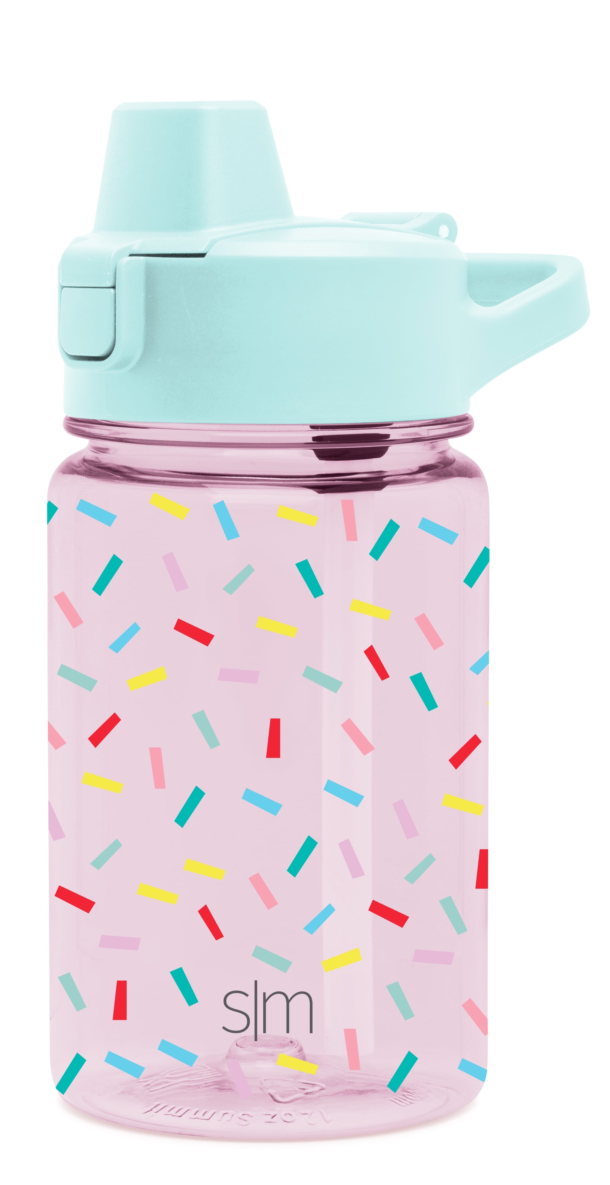Simple Modern 12 fl oz Reusable Tritan Summit Water Bottle with Silicone Straw Lid | Birthday Cake - Pick 537
