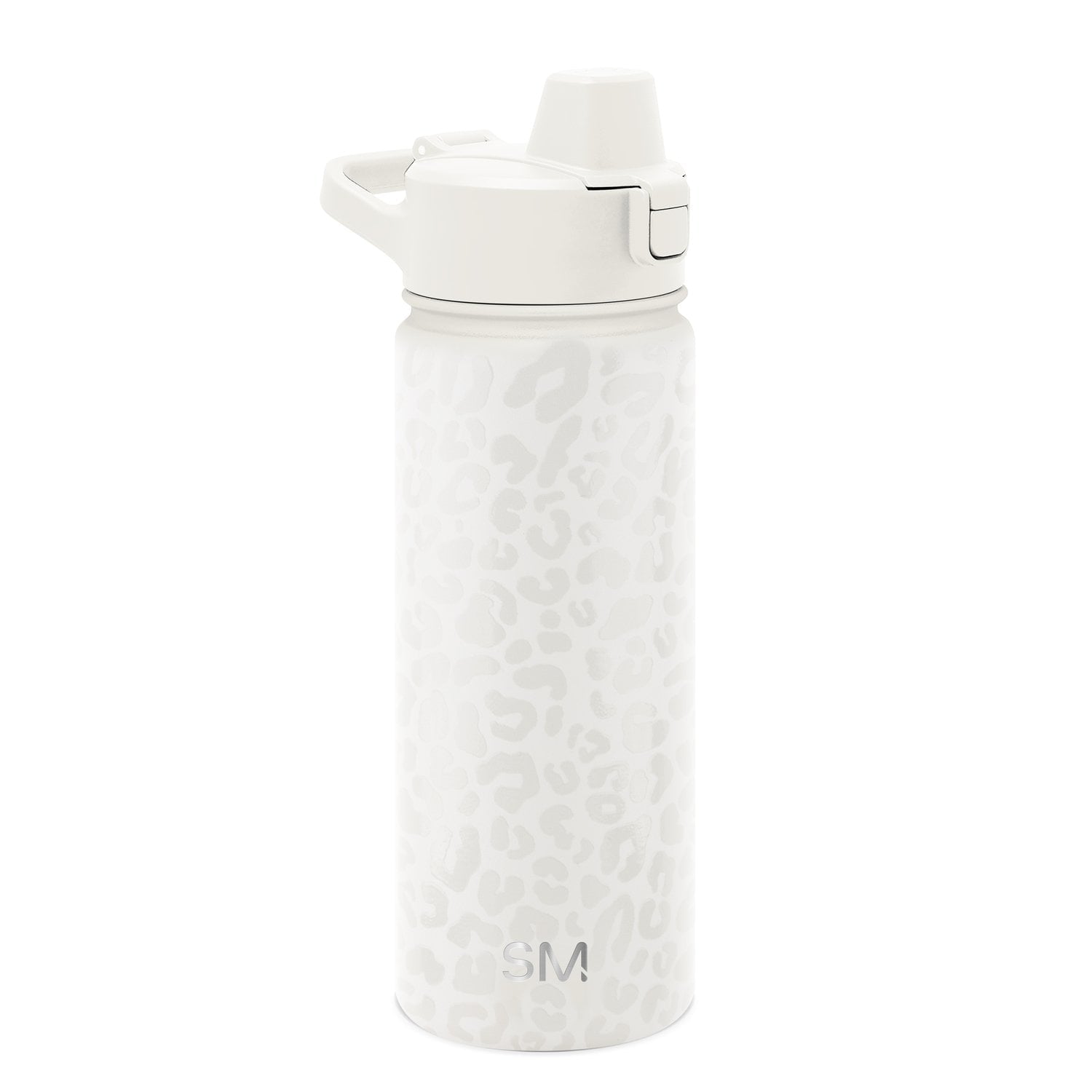 Simple Modern 18 fl oz Insulated Stainless Steel Summit Water Bottle with Covered Silicone Straw Lid | Sweet Taffy - Pick 863