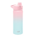 Simple Modern 18 fl oz Insulated Stainless Steel Summit Water Bottle with Covered Silicone Straw Lid | Sweet Taffy - Pick 863
