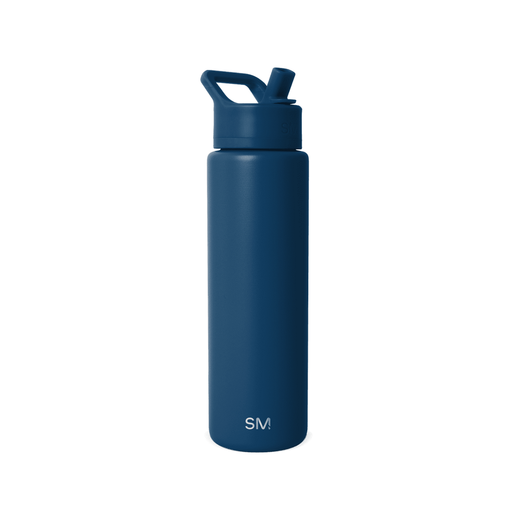 Simple Modern 30 fl oz Insulated Stainless Steel Summit Wide Mouth Water Bottle with Straw Lid | Slumberland - Pick 504