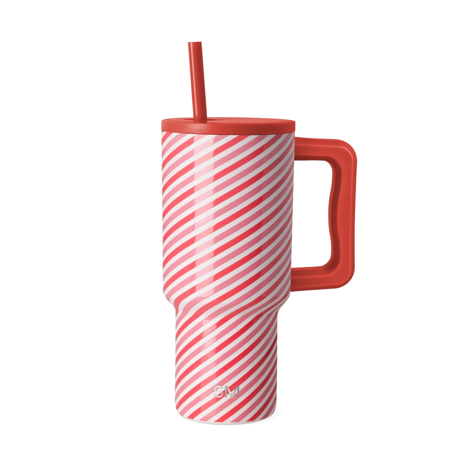 Simple Modern 30 fl oz Insulated Stainless Steel Trek Tumbler with Straw Lid | Seaglass Sage and Cream Checkmate - Pick 125
