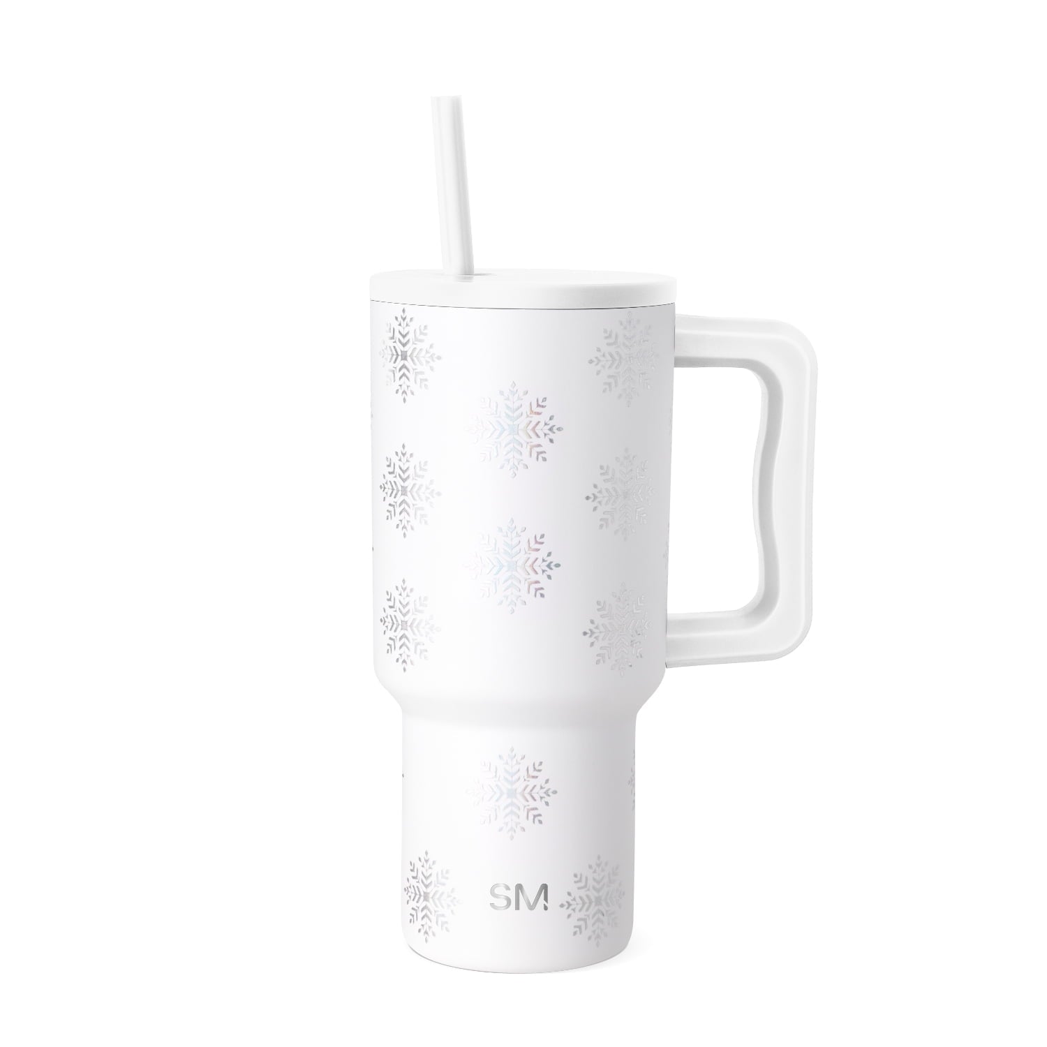 Simple Modern 30 fl oz Insulated Stainless Steel Trek Tumbler with Straw Lid | Seaglass Sage and Cream Checkmate - Pick 125