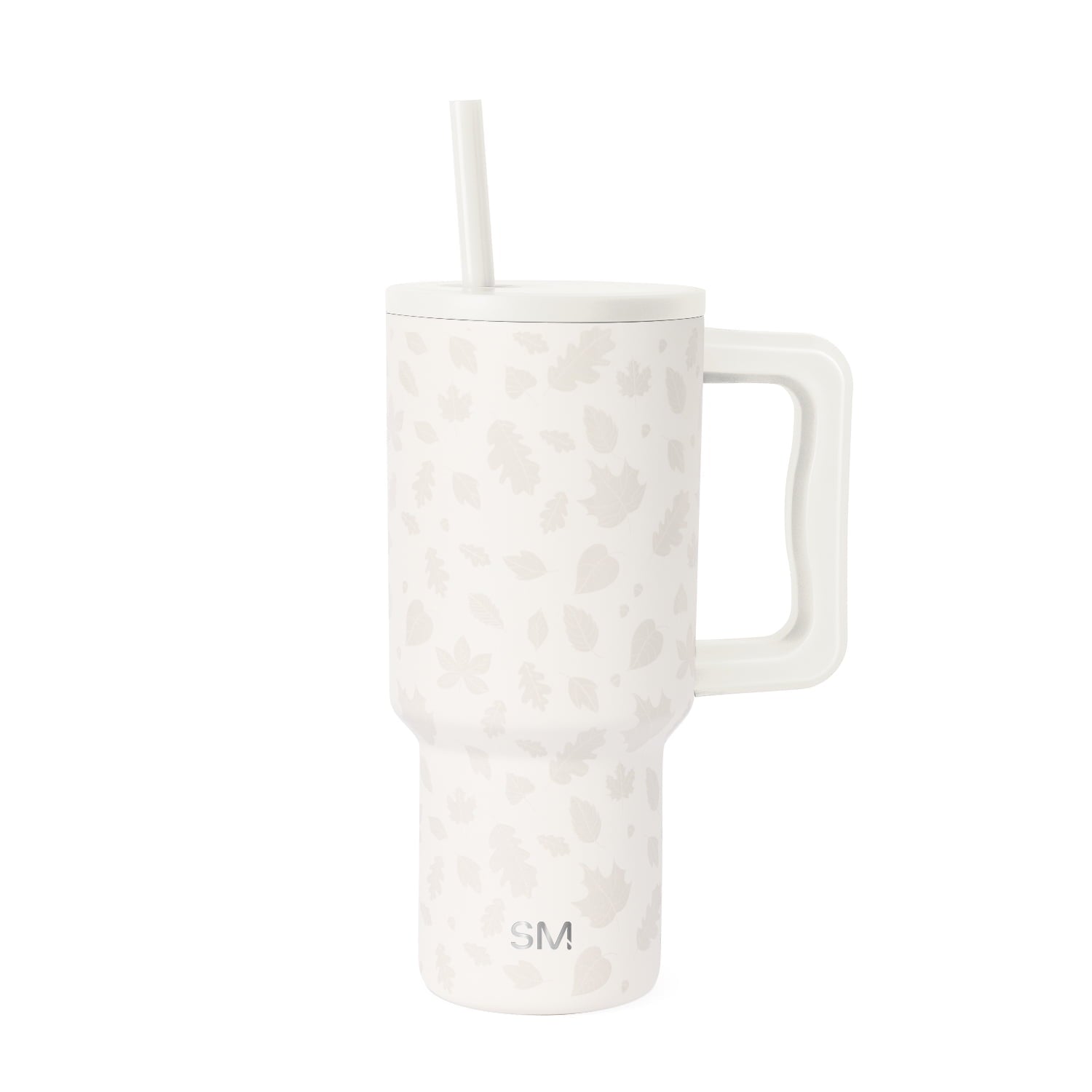 Simple Modern 30 fl oz Insulated Stainless Steel Trek Tumbler with Straw Lid | Seaglass Sage and Cream Checkmate - Pick 125