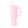 Simple Modern 40 fl oz Insulated Stainless Steel Trek Tumbler with Straw Lid | Blush - Pick 123