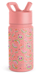 Simple Modern CoComelon Kids Water Bottle with Straw Lid | Insulated Stainless Steel Reusable Tumbler for Toddlers, Girls | Summit Collection | 14oz, CoComelon Pink Melon - Pick 232