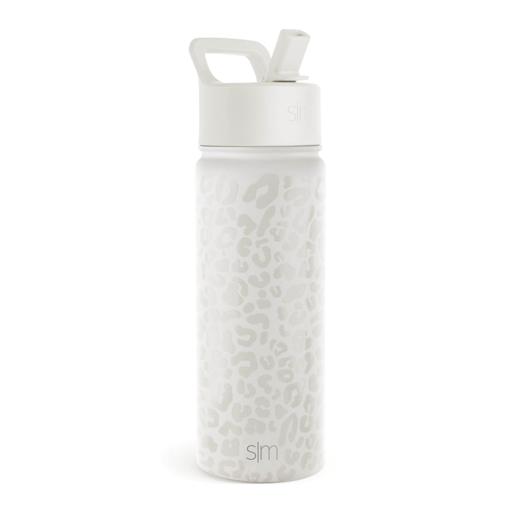Simple Modern Summit Water Bottle Straw Lid Vacuum Insulated Stainless Steel Bottle | 18 fl oz - Pick 493