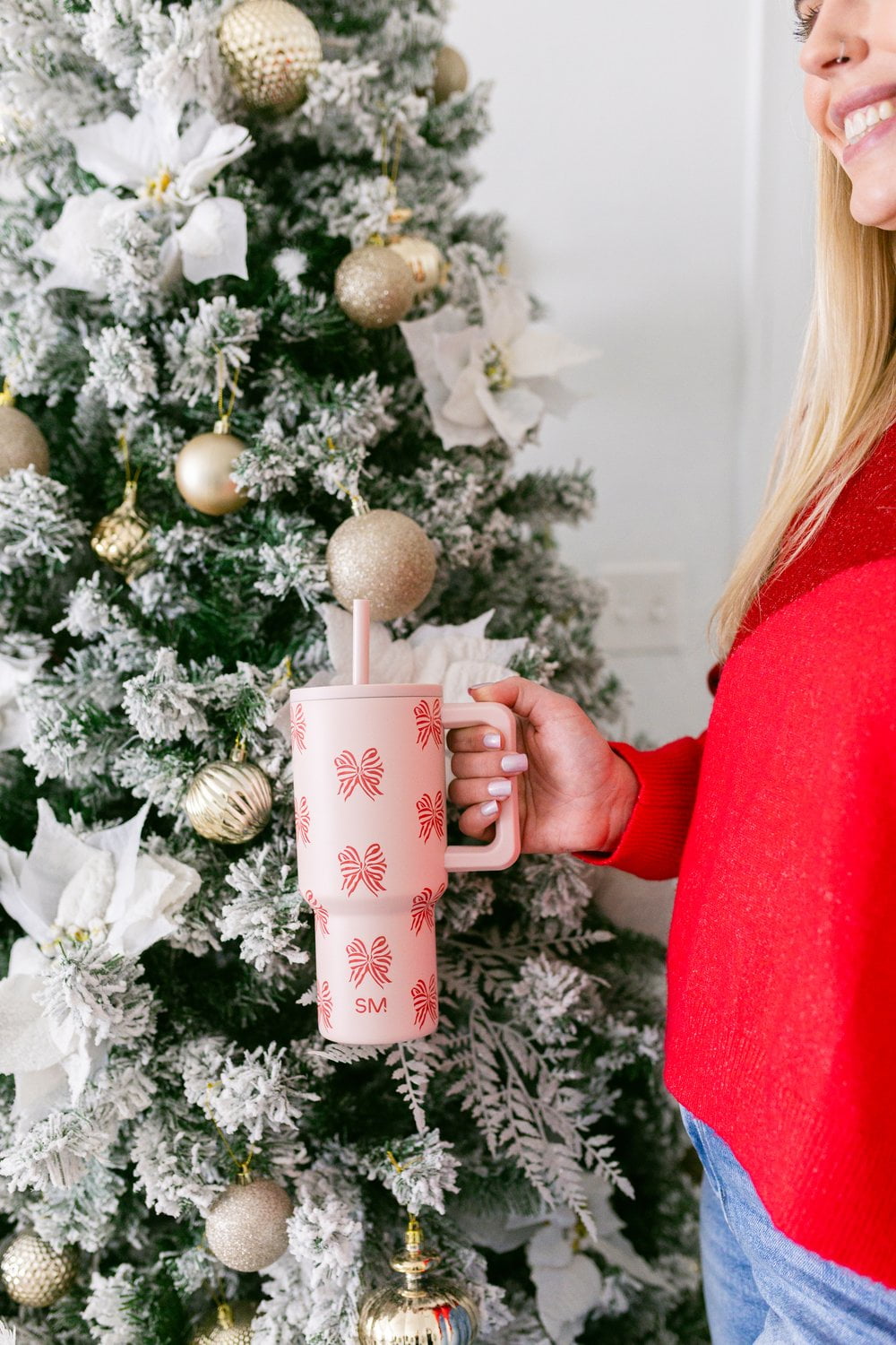 Simple Modern 30 fl oz Insulated Stainless Steel Trek Tumbler with Straw Lid | Seaglass Sage and Cream Checkmate - Pick 125