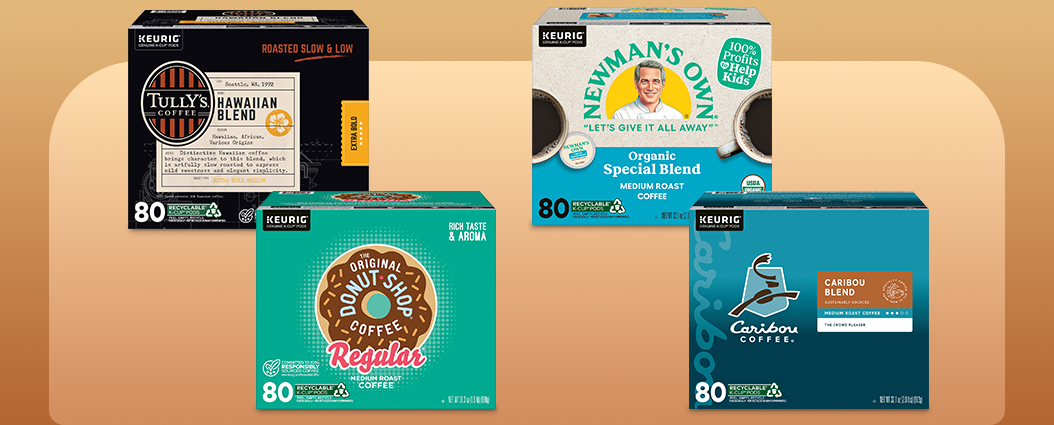 Keurig K-Cups, 80-Count